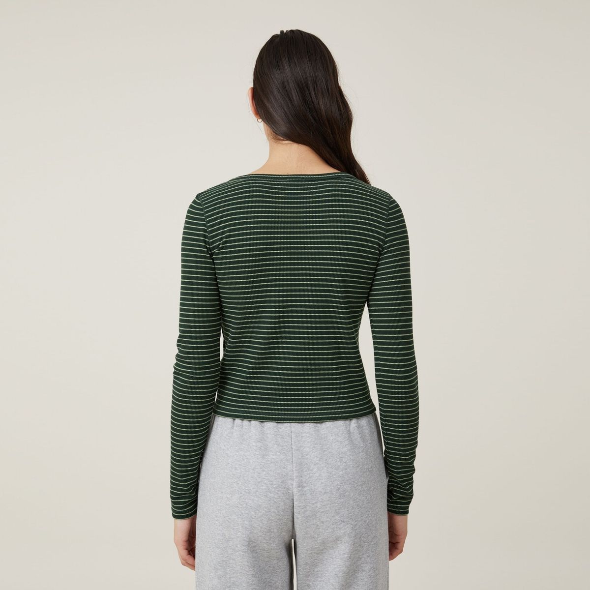 COTTON ON - Polera Manga Larga Mujer Cotton On