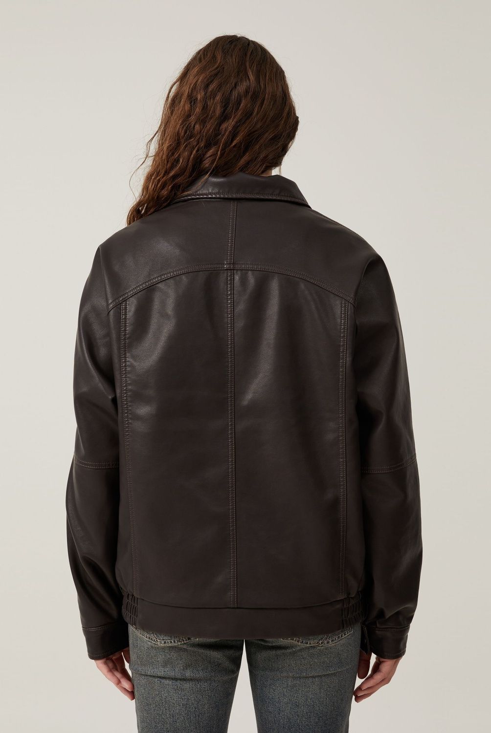 COTTON ON - Bomber Jacket Pu Mujer Cotton On