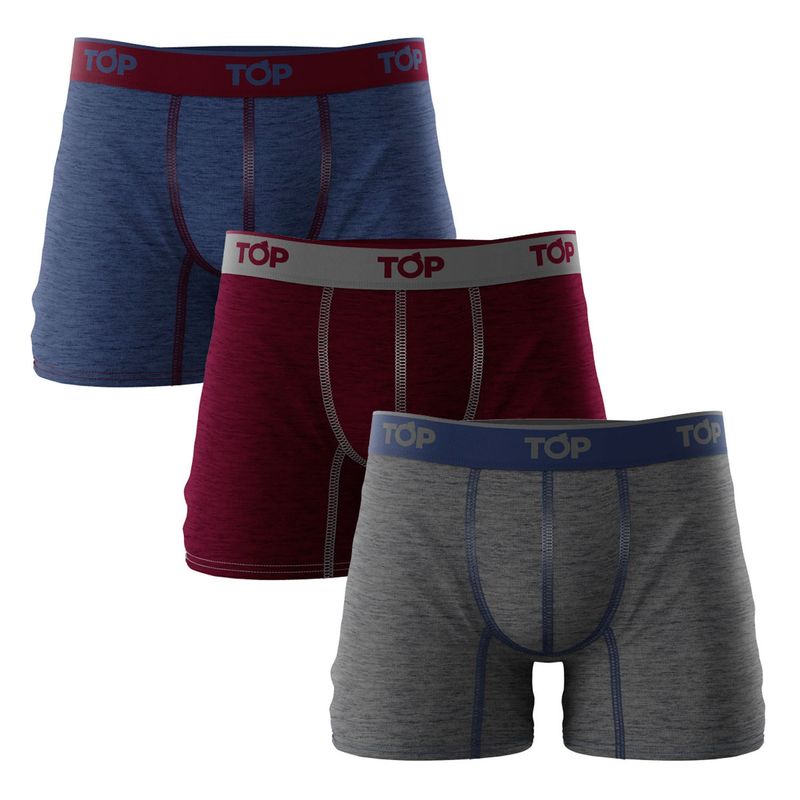 TOP - Pack De 3 Boxer Hombre Top