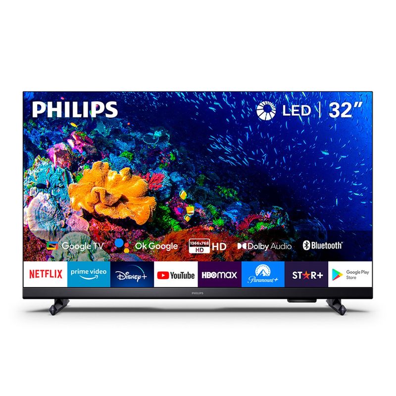 PHILIPS - Led 32" Hd 32Phd6918 Google Tv Philips