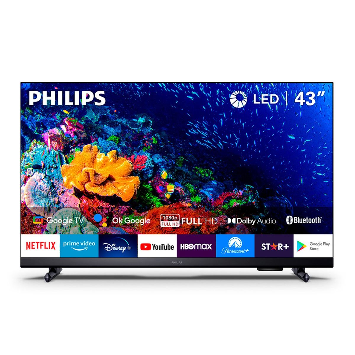 PHILIPS - LED Smart TV 43" 43PFD6918 Full HD Philips