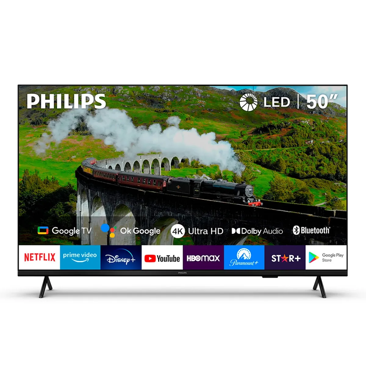 PHILIPS - LED Smart TV 50" 50PUD7408 4K Ultra HD Philips