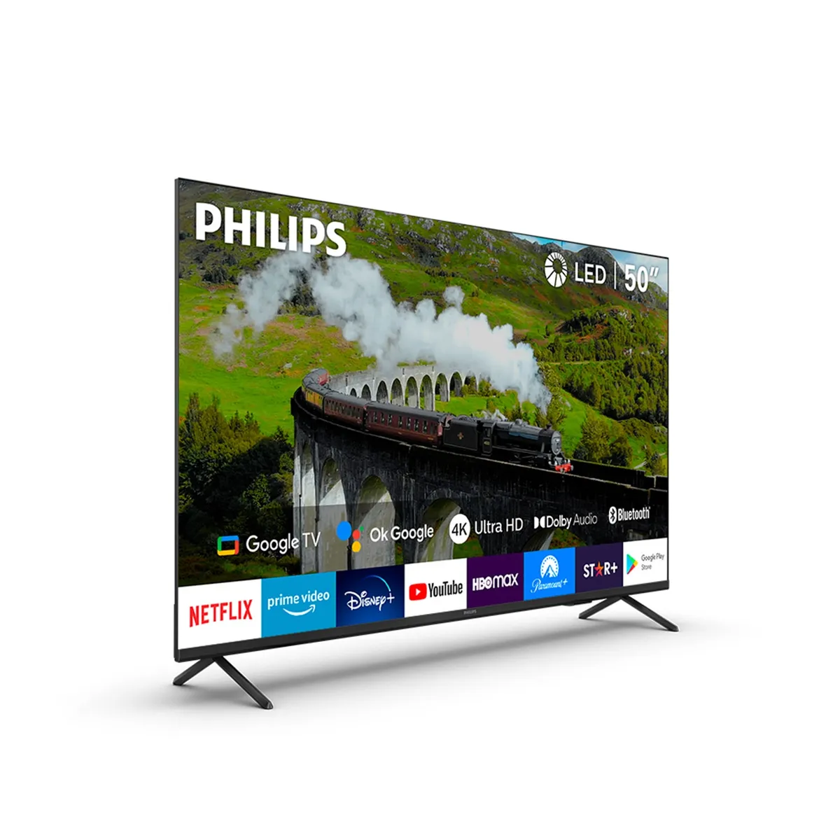 PHILIPS - LED Smart TV 50" 50PUD7408 4K Ultra HD Philips
