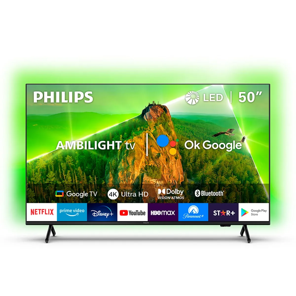 PHILIPS - Ambilight TV 50" Philips LED 4K UHD 50PUD7908