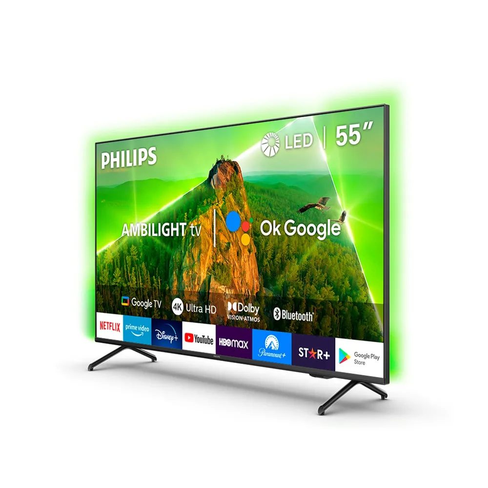 Ambilight TV 55" LED 4K UHD 55PUD7908, foto 4