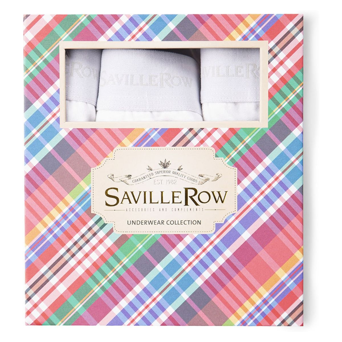 SAVILLE ROW - Pack De 3 Calzoncillos Algodón Hombre Saville Row