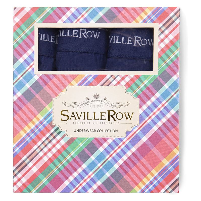 SAVILLE ROW - Pack De 3 Calzoncillos Algodón Hombre Saville Row