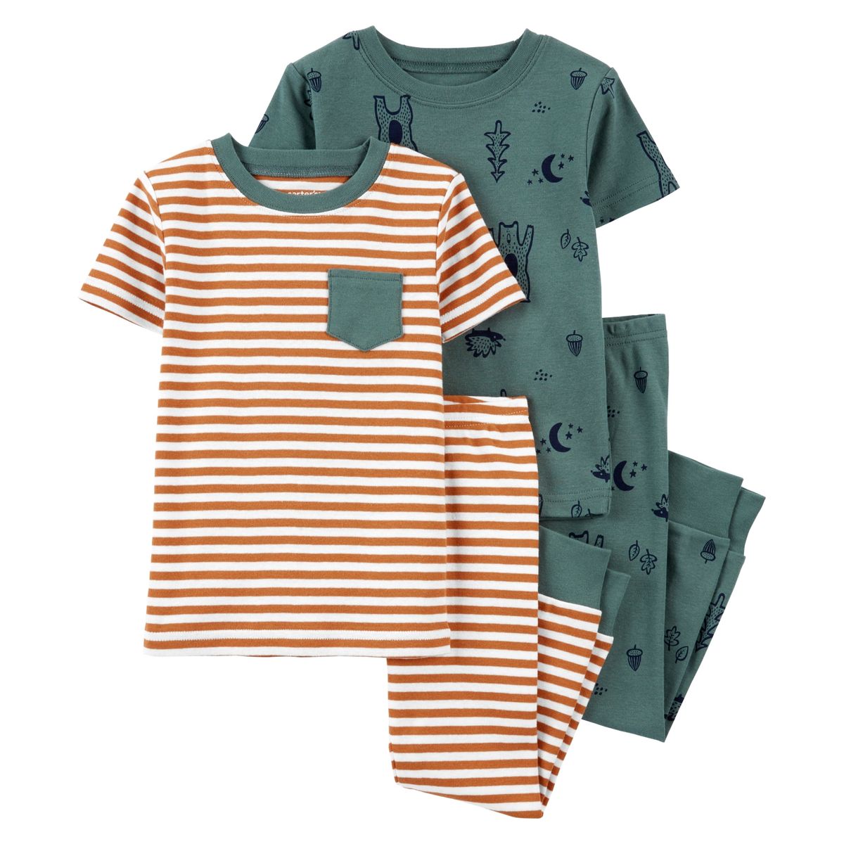 CARTER'S - Pijama 4 Piezas Bebé Niño Carter's