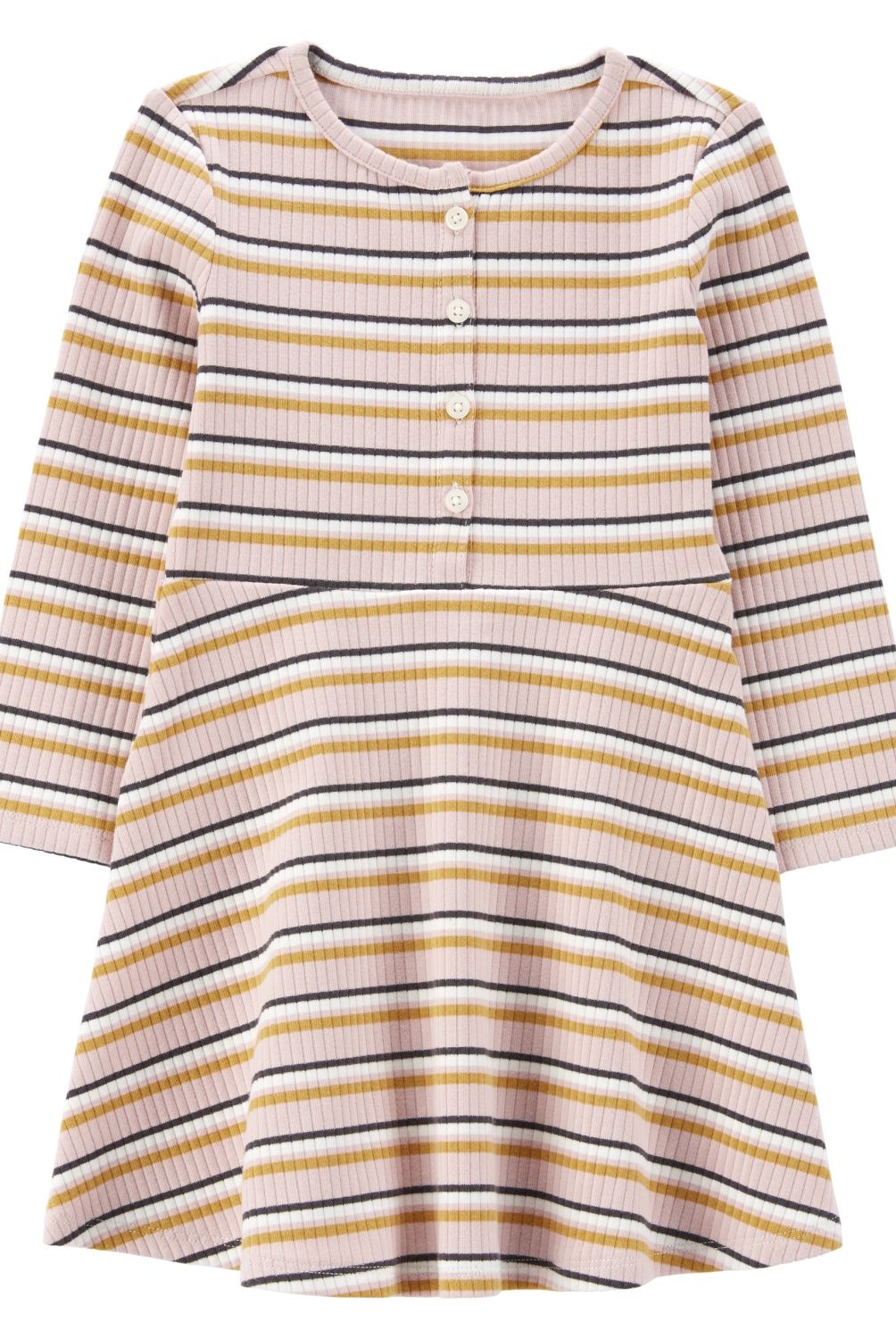 OSHKOSH - Vestido Algodón Acanalado Niña Oshkosh