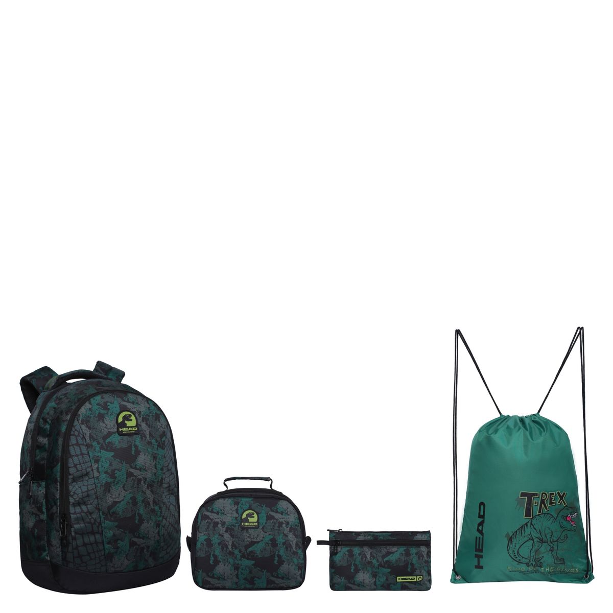 HEAD - Pack Top Mochila + Lonchera + Estuche + Bolso Head