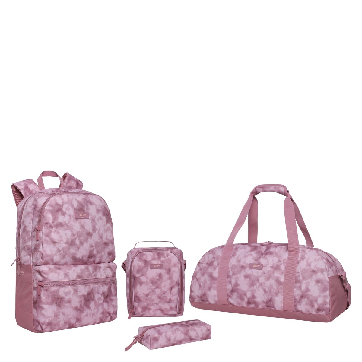 HEAD - Pack Atomico Mochila + Lonchera + Estuche + Bolso Head