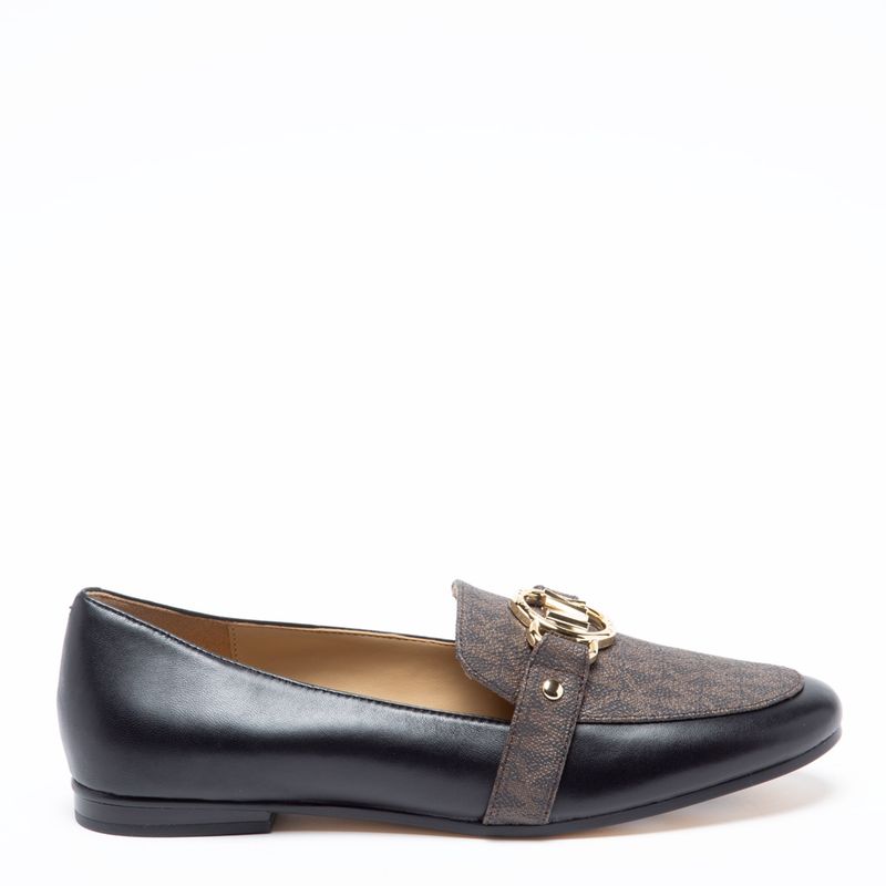 MICHAEL KORS - Mocasín Mujer Cuero Negro Michael Kors