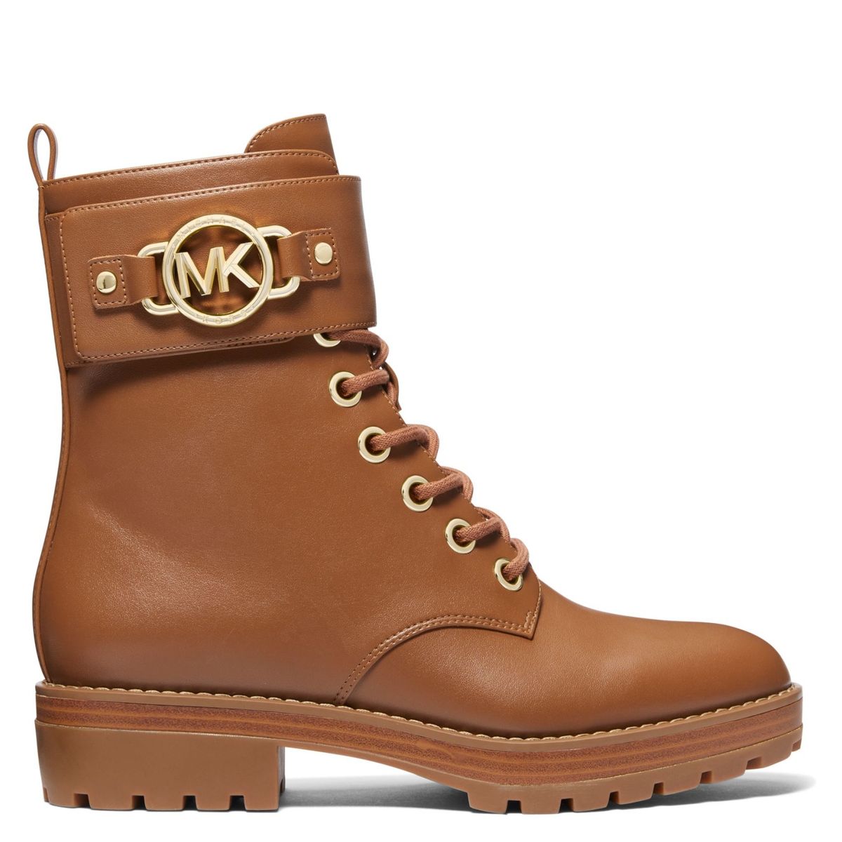 MICHAEL KORS - Botín Mujer Cuero Café Michael Kors