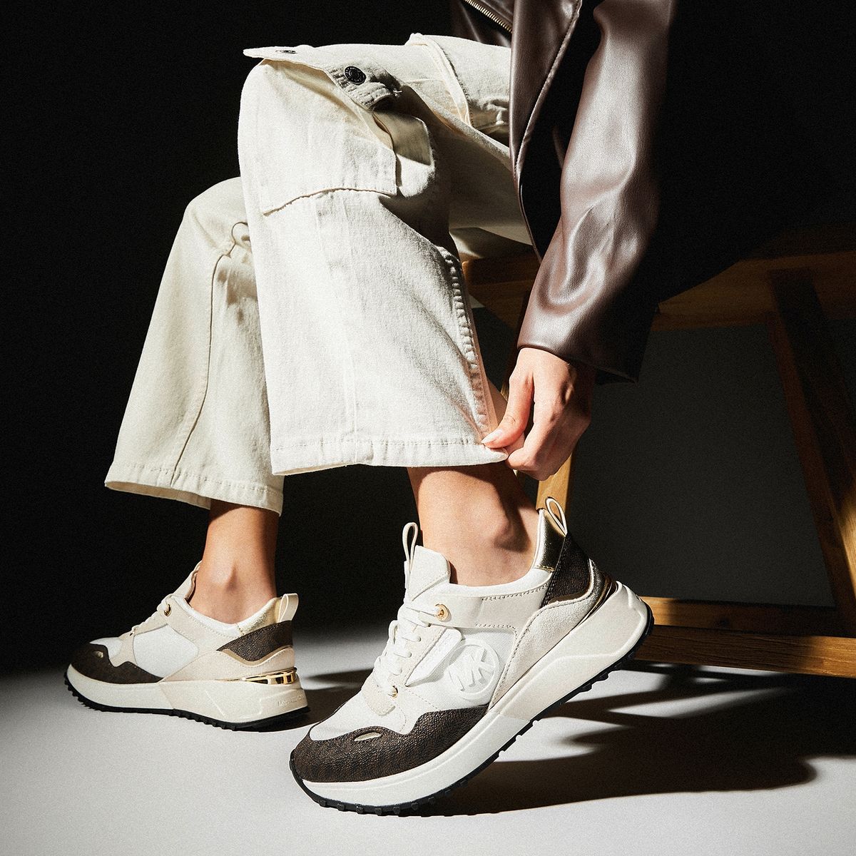 MICHAEL KORS - Zapatilla Urbana Mujer Gris Michael Kors