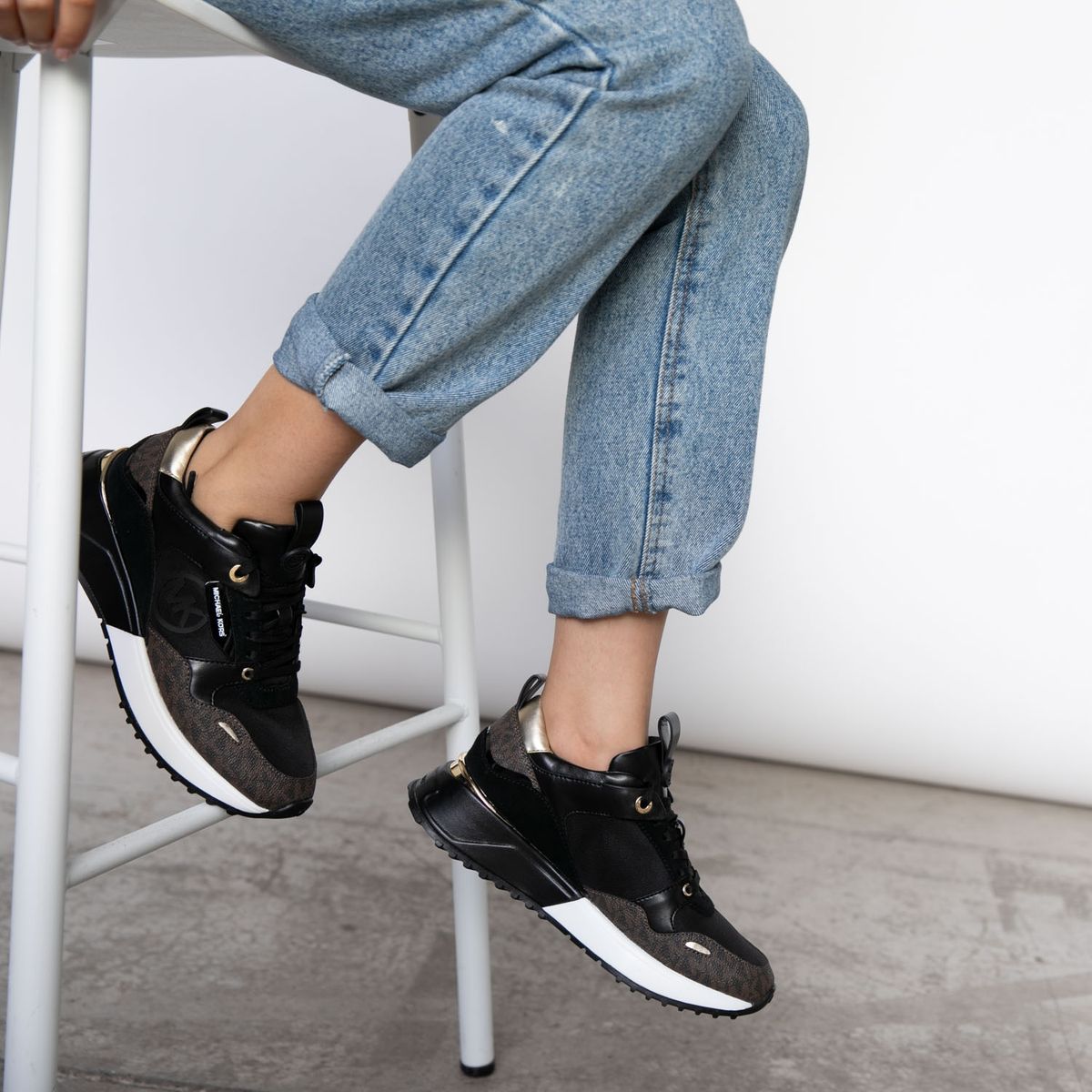 MICHAEL KORS - Zapatilla Urbana Mujer Negro Michael Kors