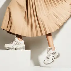 MICHAEL KORS - Zapato Casual Mujer Cuero Blanco