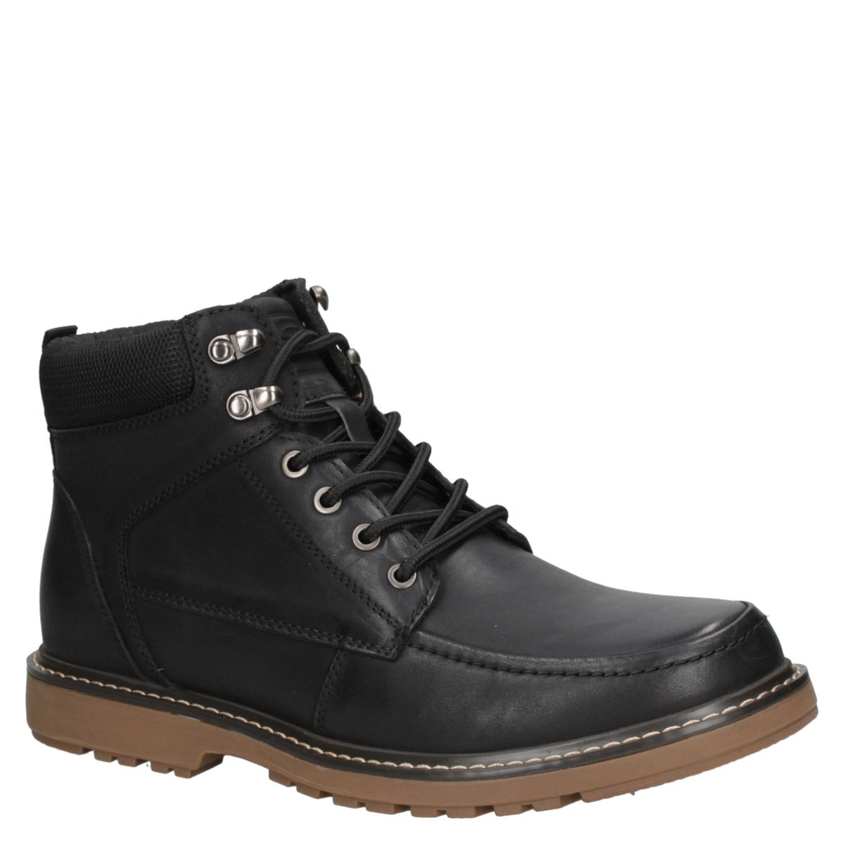 PLUMA - Botín Hombre Cuero Negro Pluma