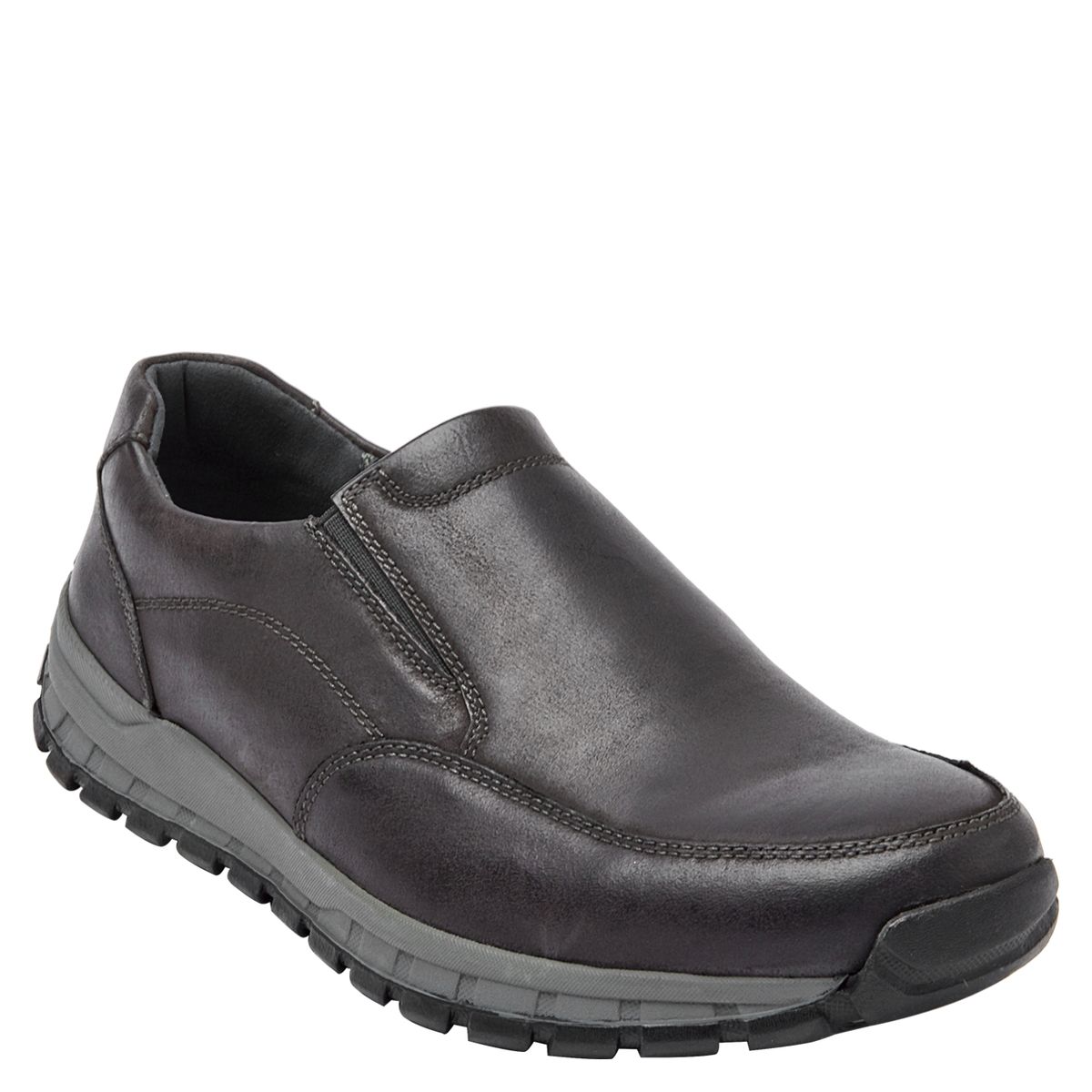 PLUMA - Zapato Casual Hombre Cuero Gris Pluma