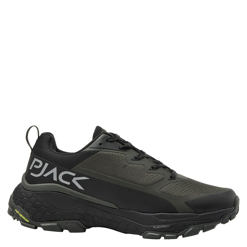 PJACK - Zapatilla Running Hombre Verde Pjack