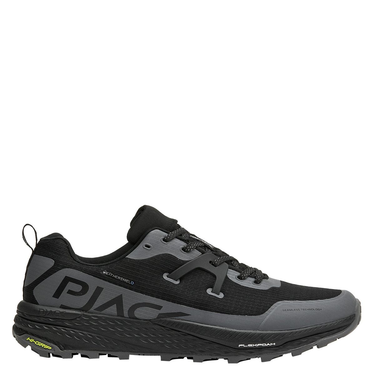 PJACK - Zapatilla Running Hombre Negro Pjack