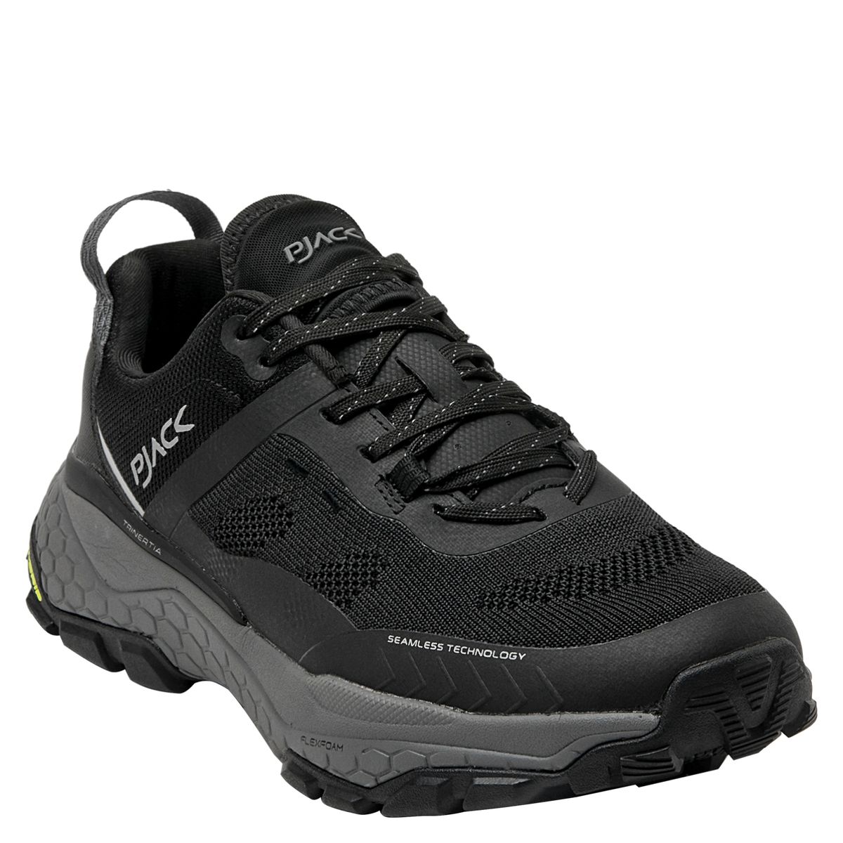 PJACK - Zapatilla Trail Running Hombre Negro Pjack