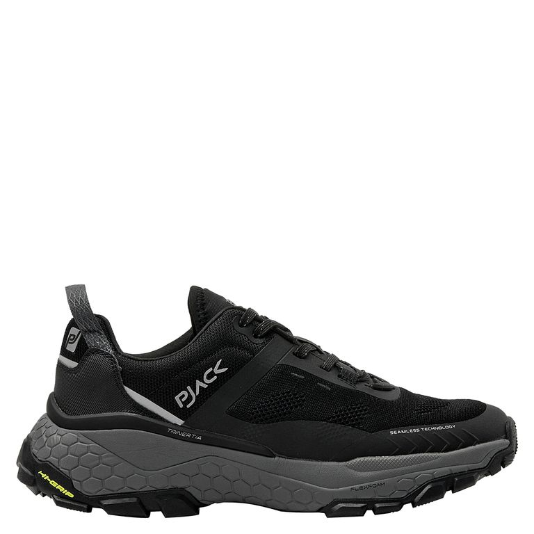 PJACK Zapatilla Trail Running Hombre Negro Pjack | Falabella Chile