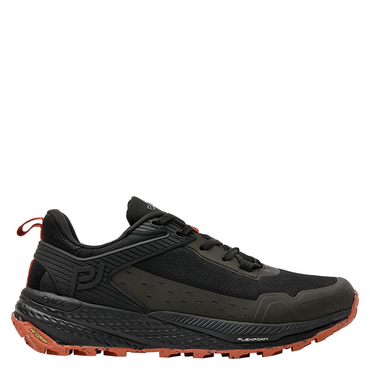 PJACK - Zapatilla Trail Running Hombre Verde Pjack