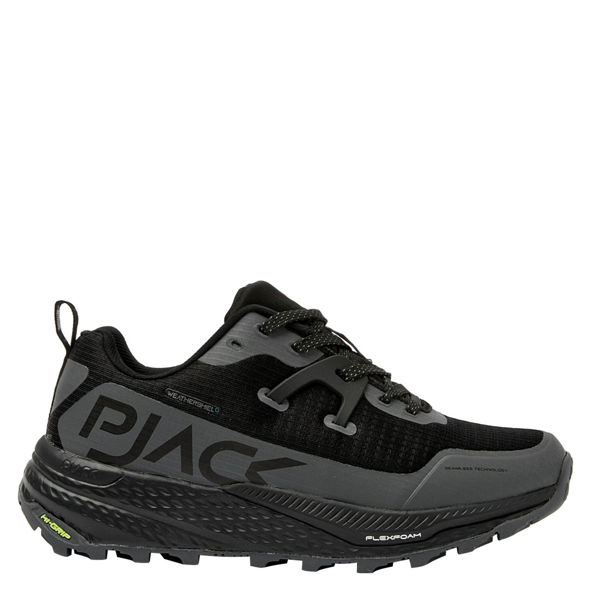 PJACK - Zapatilla Trail Running Mujer Negro Pjack