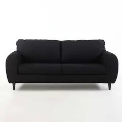 JDO & DESIGN - Sofa 3 Cuerpos Lean Tela Negro Mica