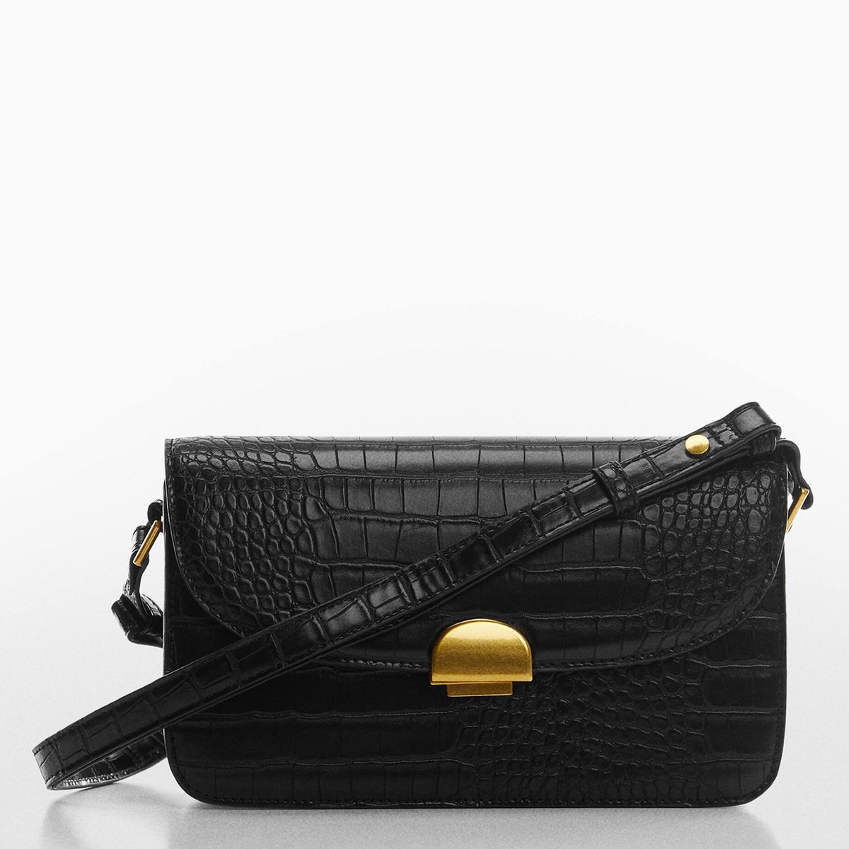 MANGO - Cartera Coco Rectangular Mujer Mango