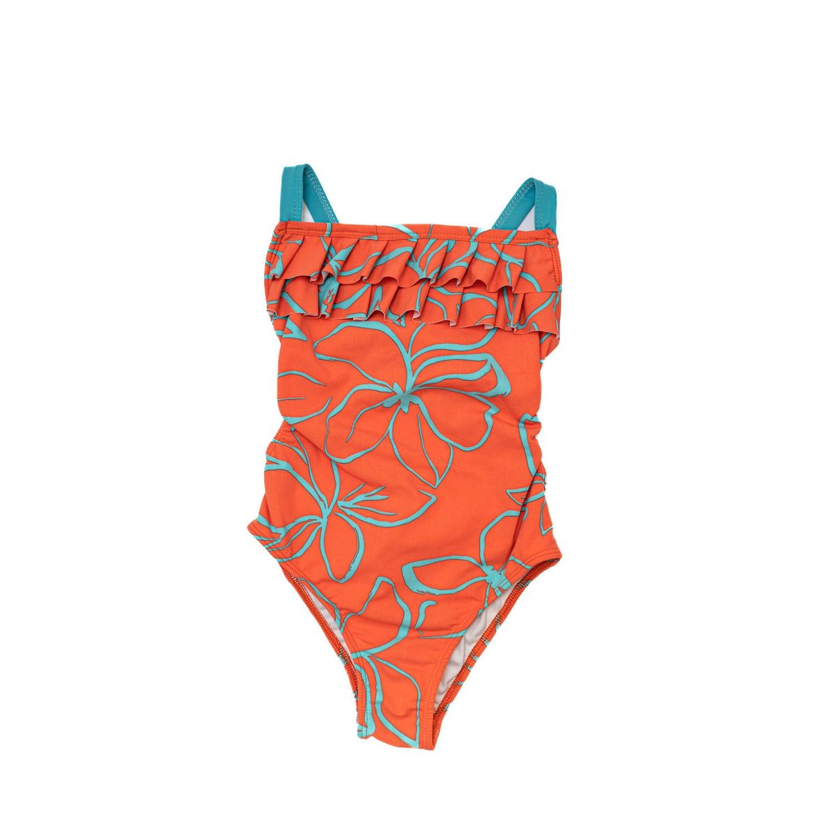 ALBERTINA - Traje De Baño Entero Coca Cruzado Niña Albertina