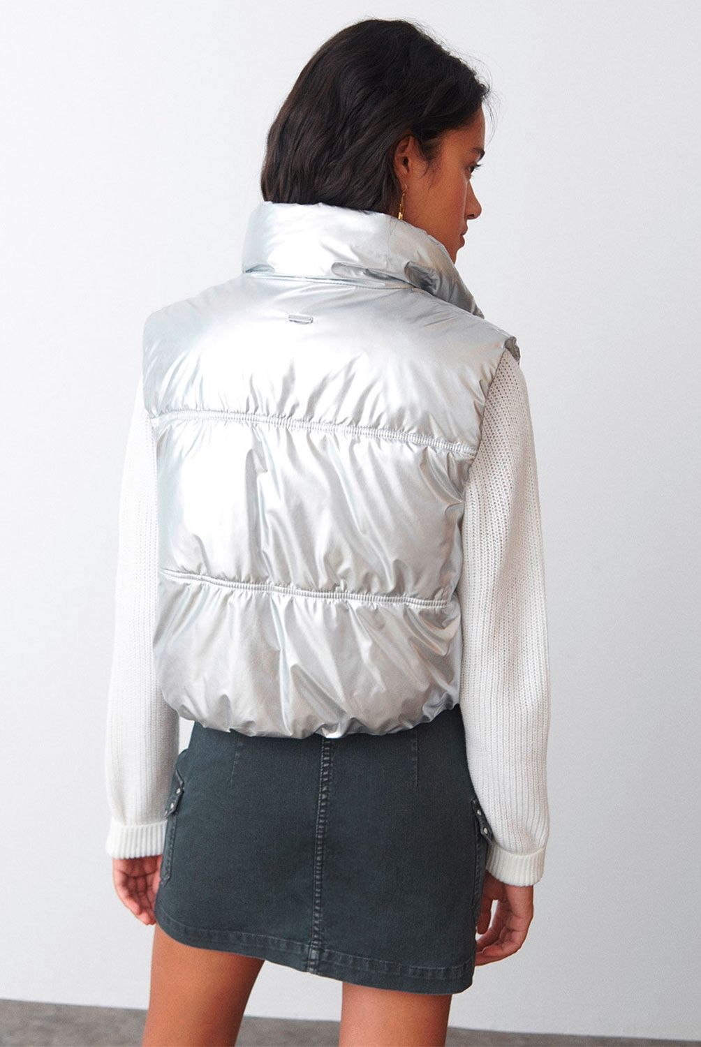 BROWNIE - Parka Acolchado Vinilado Mujer Brownie