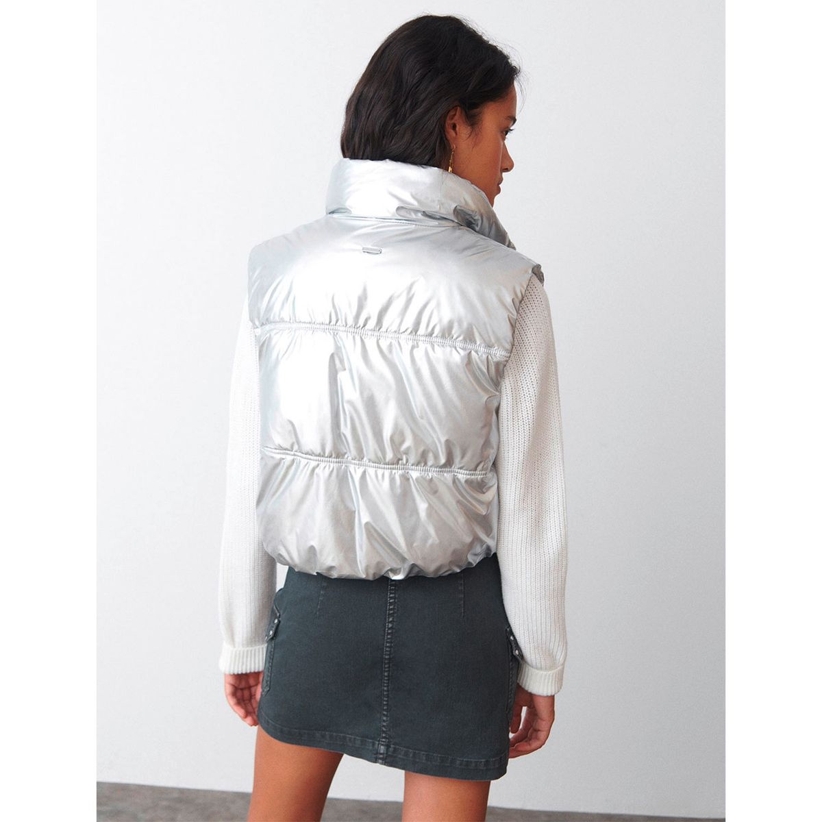 BROWNIE - Parka Acolchado Vinilado Mujer Brownie