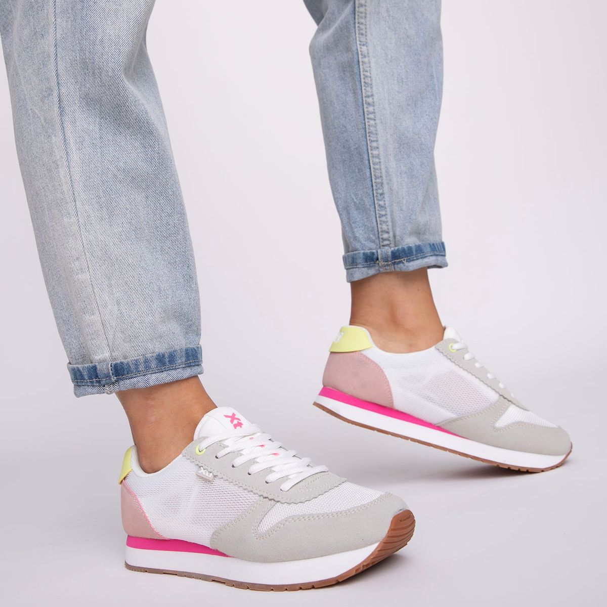 XTI - Zapatilla Urbana Mujer Beige Xti