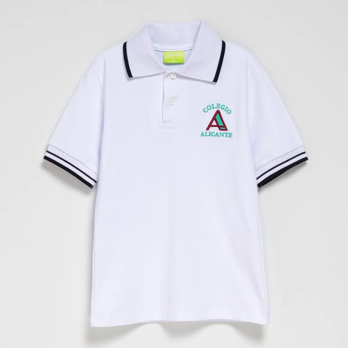 COLEGIO ALICANTE - Polera Pique Manga Corta Unisex Colegio Alicante