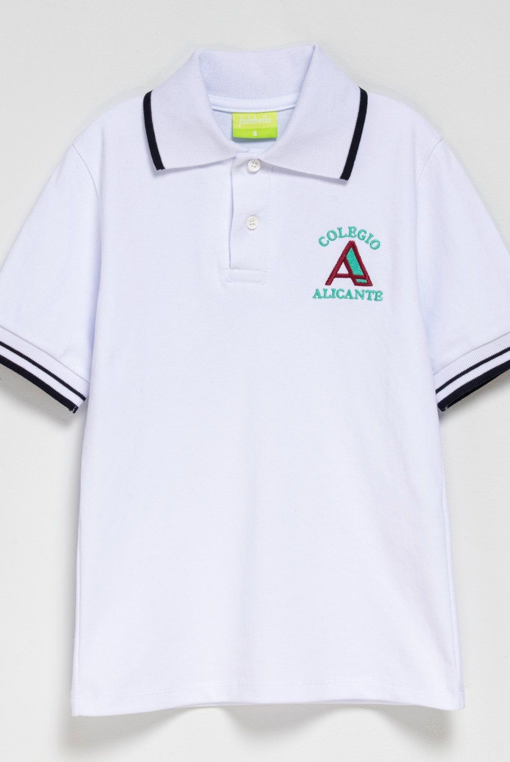 COLEGIO ALICANTE ARAUCO MAIPU - Polera Pique Escolar Unisex Colegio Alicante Arauco Maipu