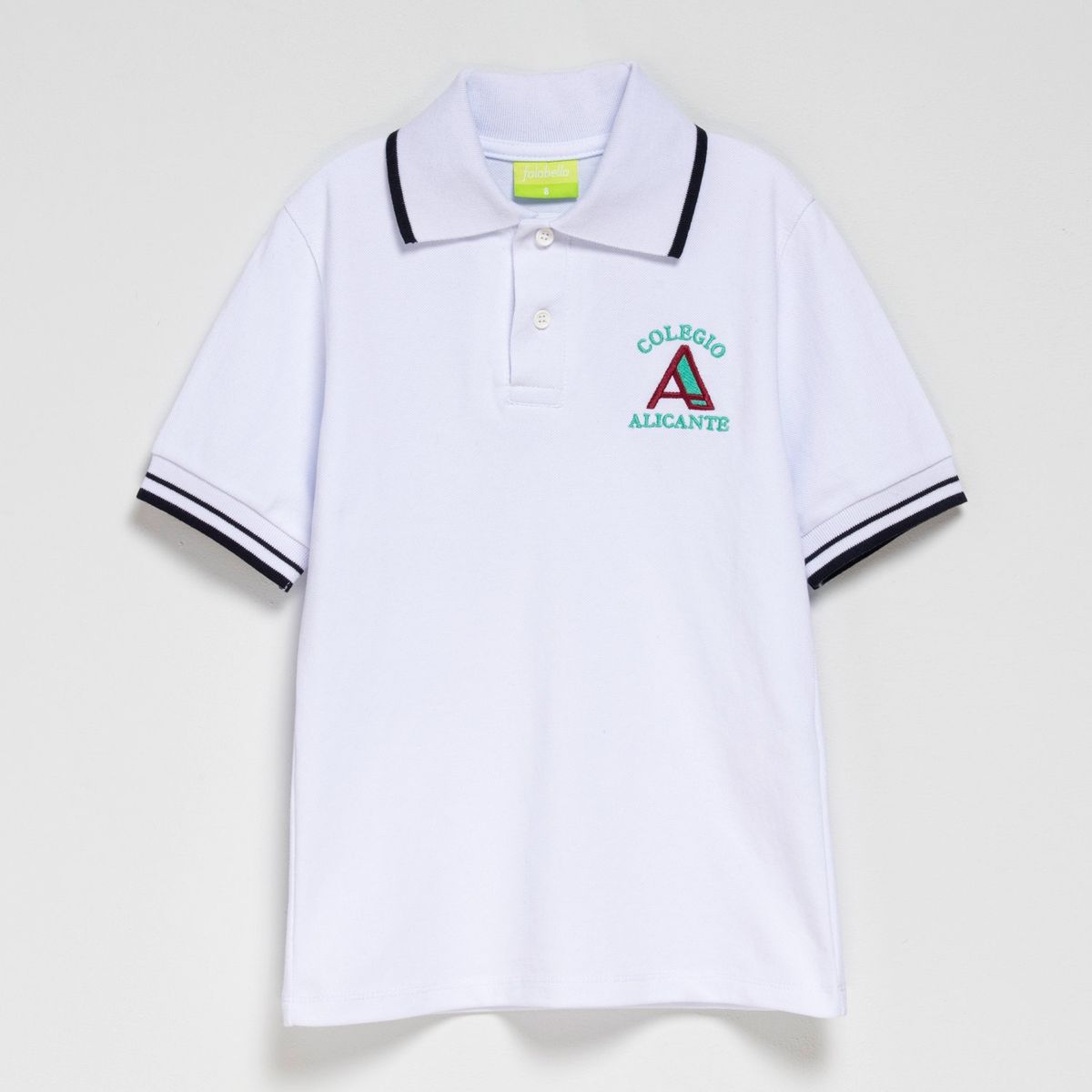 COLEGIO ALICANTE - Polera Pique Escolar Unisex Colegio Alicante