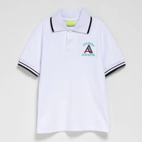 COLEGIO ALICANTE PLAZA OESTE - Polera Pique Manga Corta Unisex