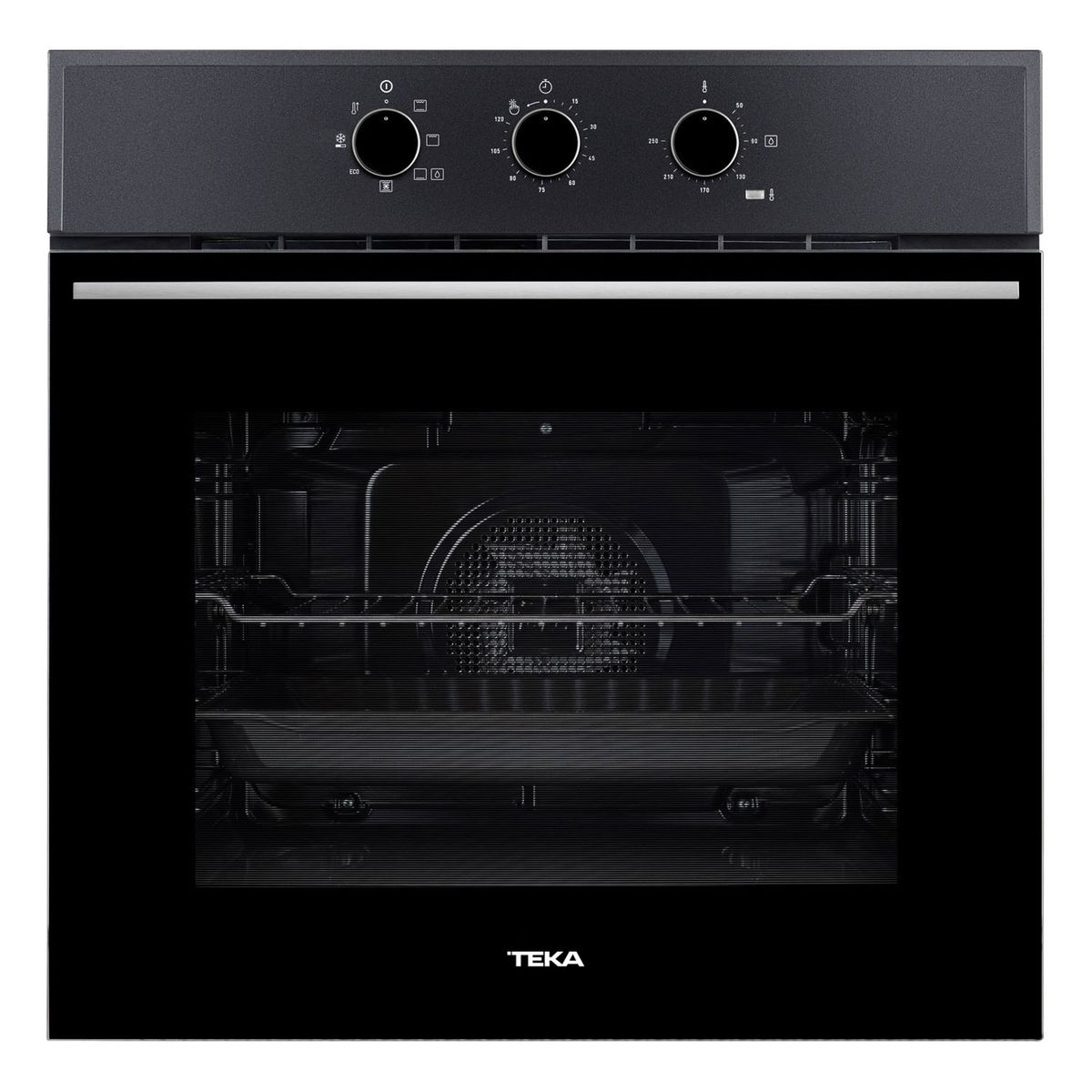 TEKA - Horno Eléctrico Empotrado Hsb 6160 Fbk Negro Teka