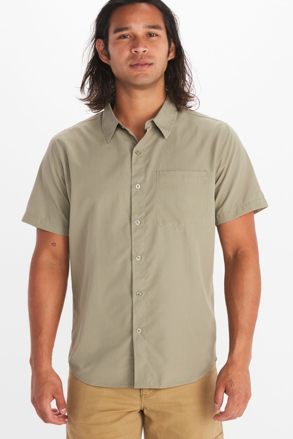 MARMOT - Camisa Outdoor Manga Corta Hombre Marmot