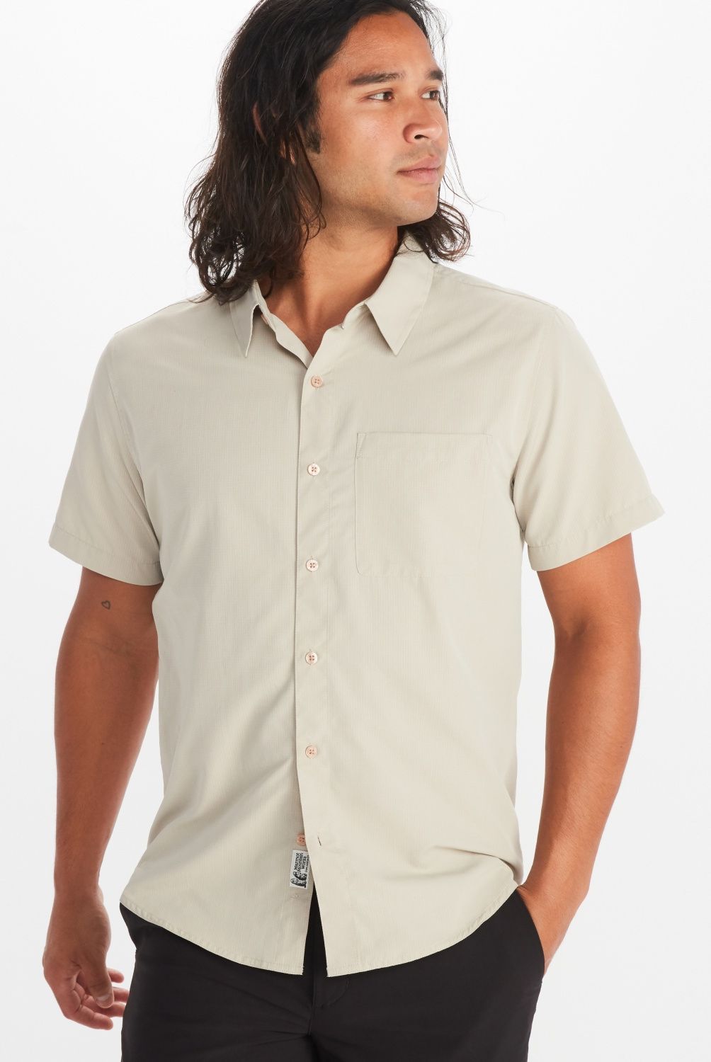 MARMOT - Camisa Outdoor Manga Corta Hombre Marmot