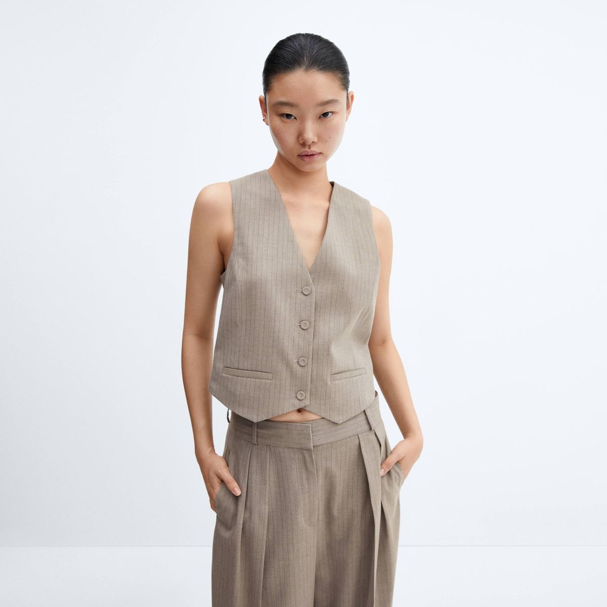 MANGO - Blazer Raya Diplomática Mujer Mango