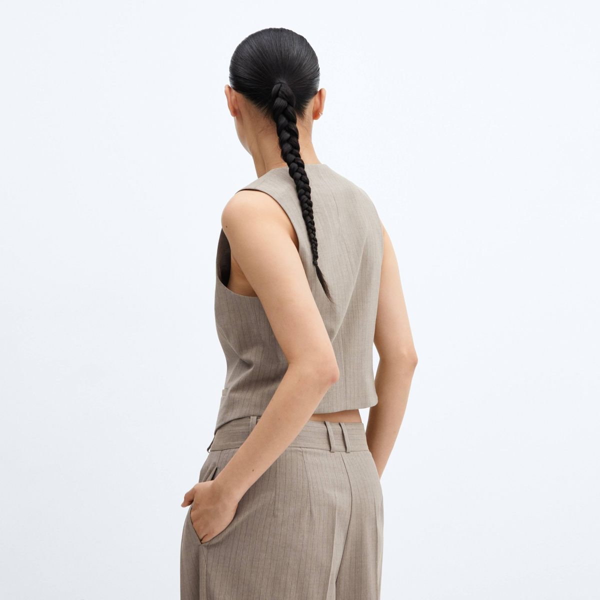 MANGO - Blazer Raya Diplomática Mujer Mango