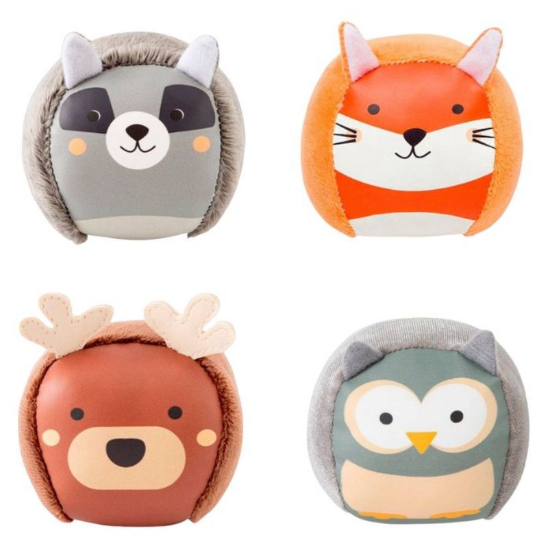 LITTLE BIG FRIENDS - Set De 4 Dooballs Bosque Little Big Friends