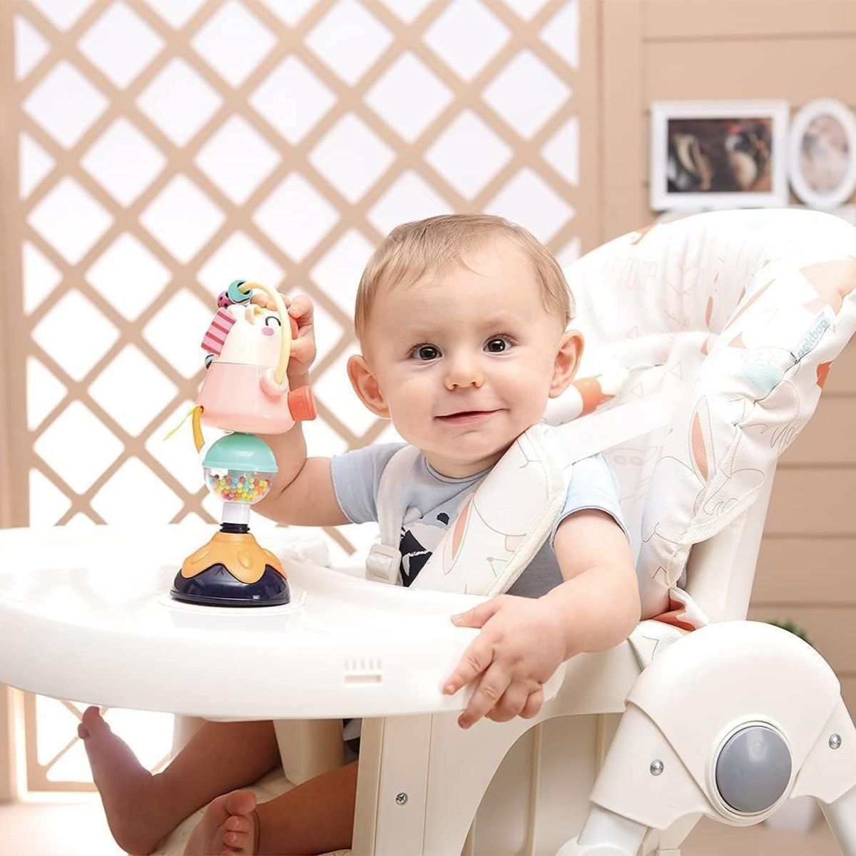 HOLA TOYS - Juguete Con Succión Caballo Hola Toys