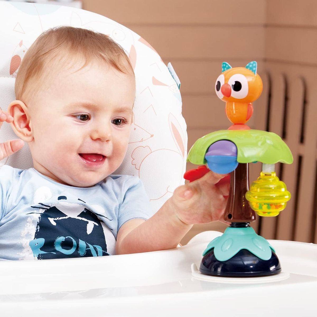 HOLA TOYS - Juguete Con Succión Buho Hola Toys