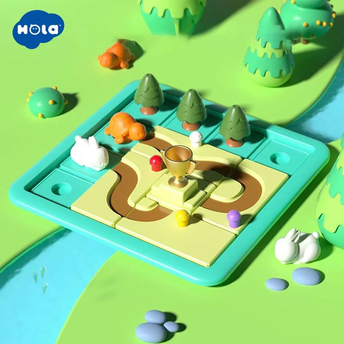 HOLA TOYS - La Liebre Y La Tortuga Hola Toys