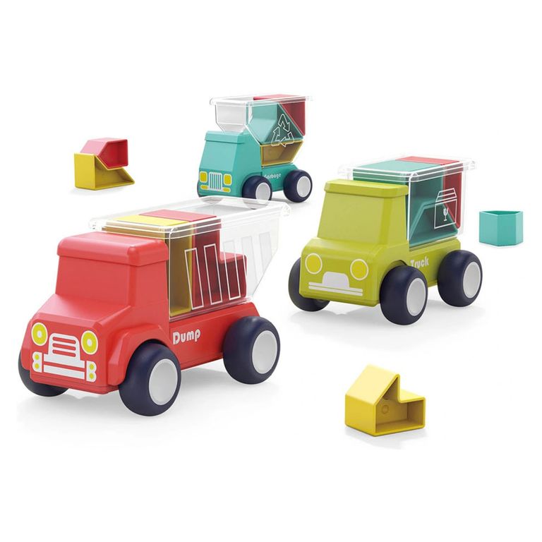 Juego Puzzle De Camiones