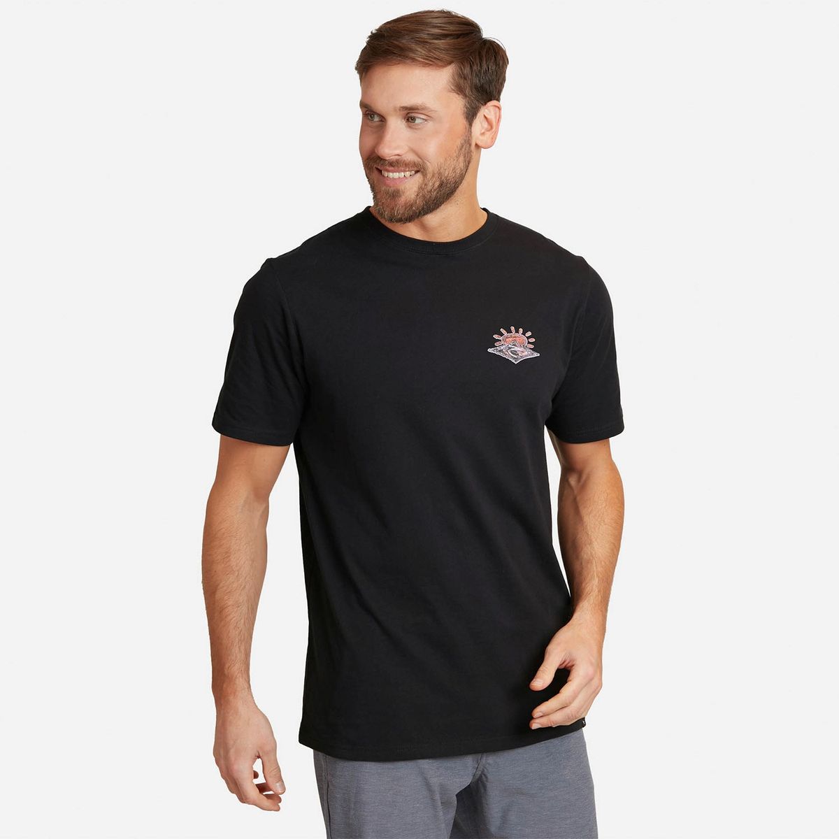 RIP CURL - Polera Manga Corta Algodón Hombre Rip Curl