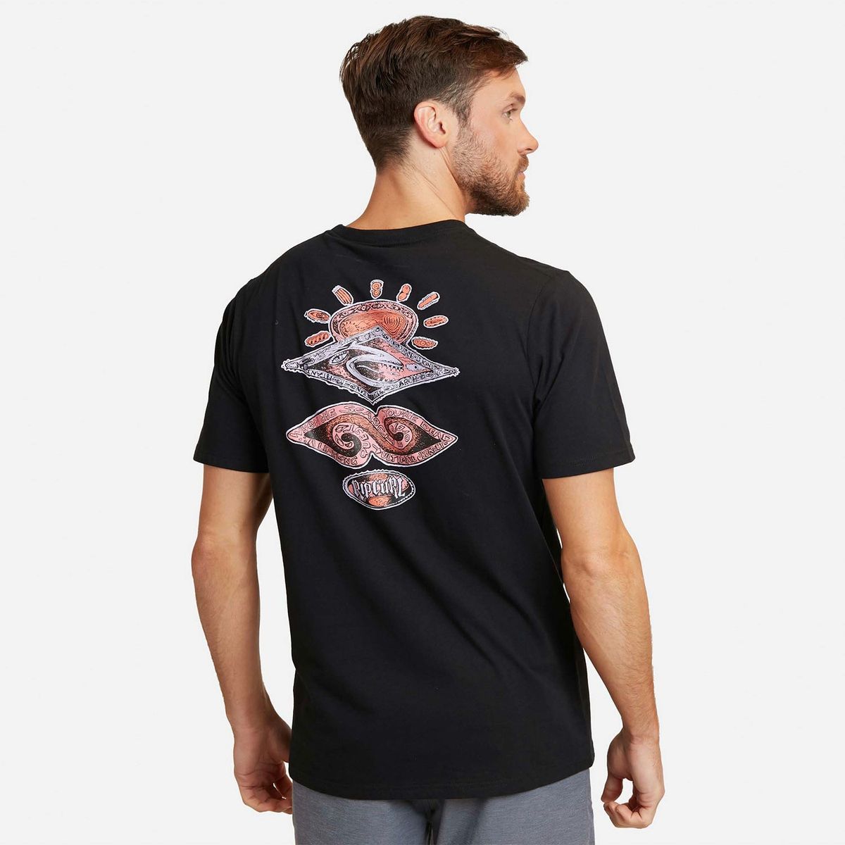 RIP CURL - Polera Manga Corta Algodón Hombre Rip Curl